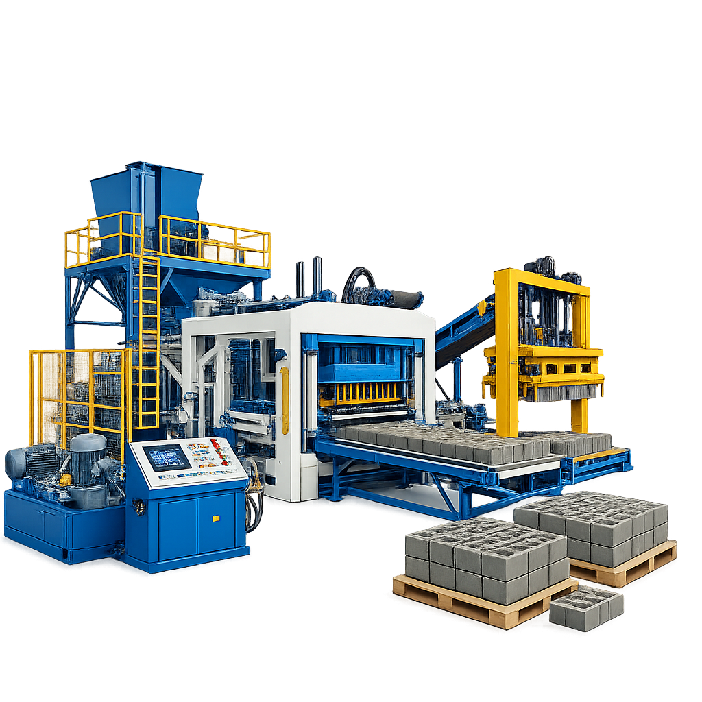 Automatic Block Making Machine