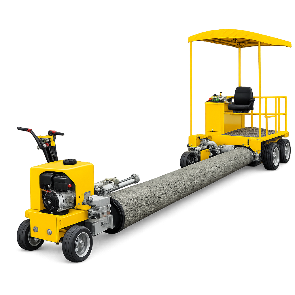 Concrete Roller Screed Paver