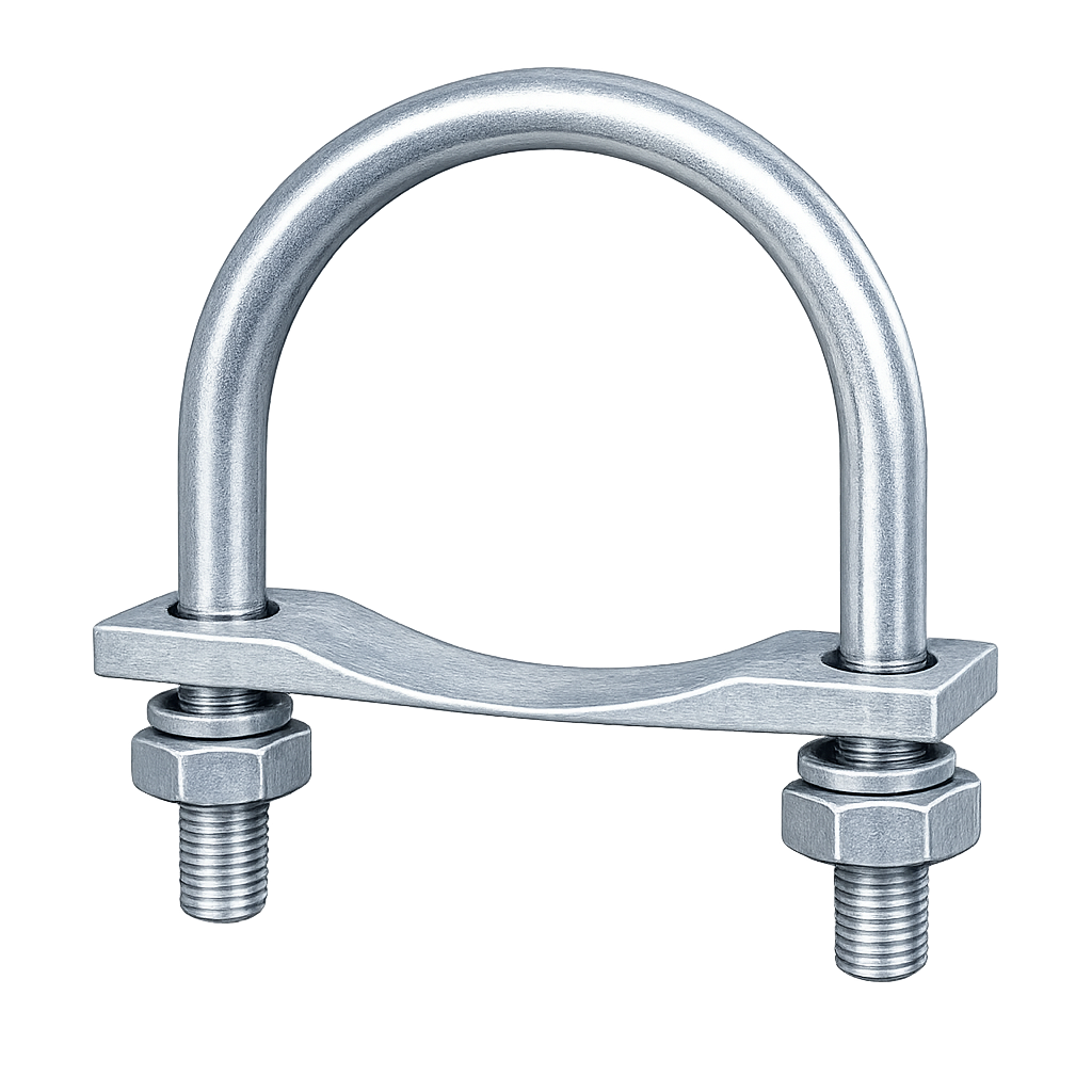 GI U-Bolts for Pipe Fittings for 10