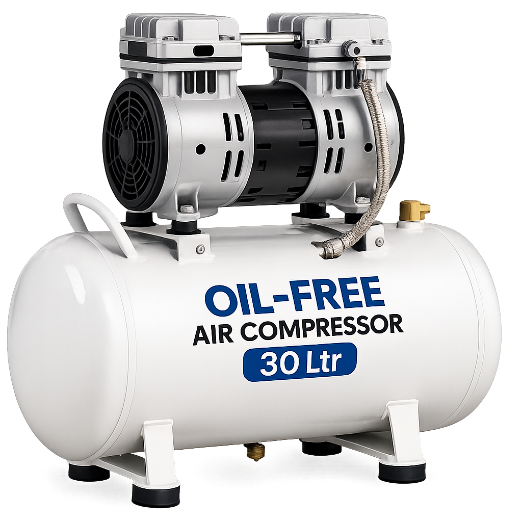 Oil-Free Air Compressor 30 Ltr (Without Regulator)