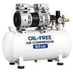 Oil free air compressor 60ltr with regulator