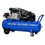 Reciprocating Portable Belt Drive Air Compressor with 2051 120 Litre (225 pound) with Beltguard 2.0 HP Motor