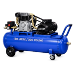 Reciprocating Portable Belt Drive Air Compressor with 2065 150 Litre (300 pound) without Beltguard 2.0 HP Motor