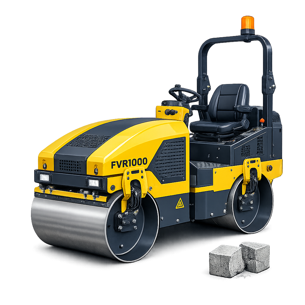 Ride On Vibrating Roller FVR1000