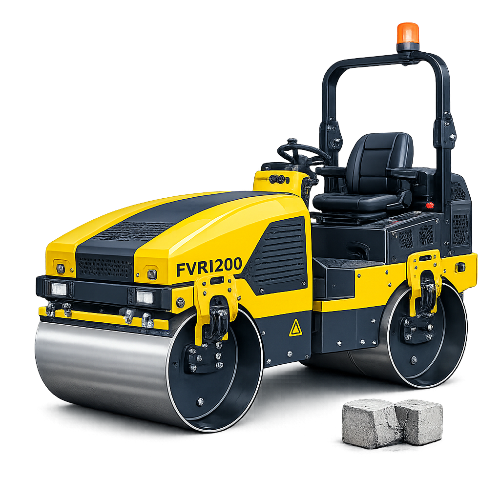 Ride On Vibrating Roller FVR1200