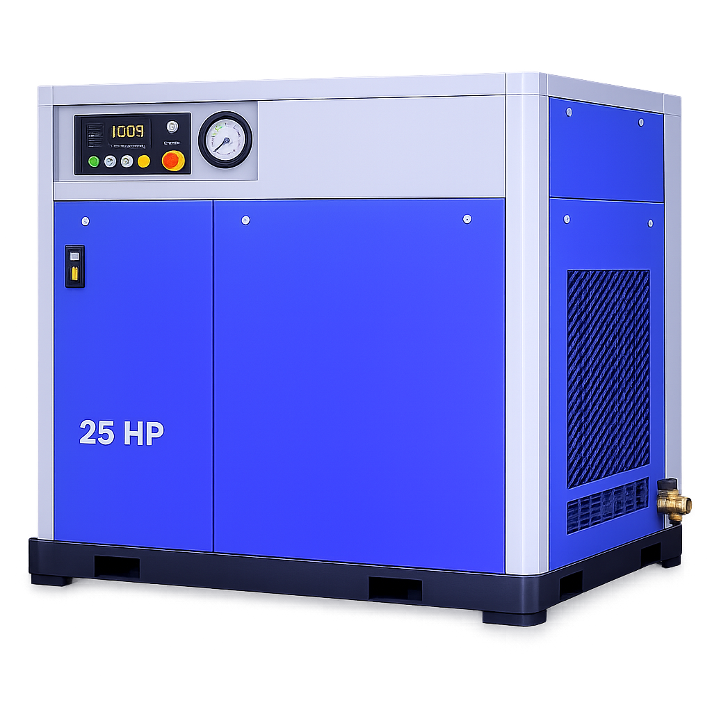 Screw Air Compressor 25 HP