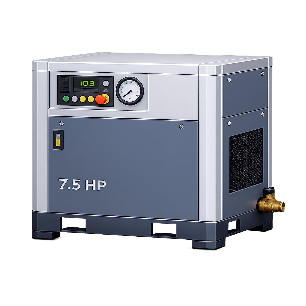 Screw Air Compressor 7.5 HP