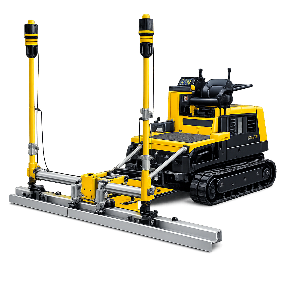 Stand-On Laser Concrete Leveling Machine