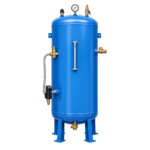 Vertical Air Receiver Tank 1000 Ltr with Standard Accessories