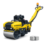 Walk Behind Single Drum Vibrating Roller FVR600S with Diesel Engine