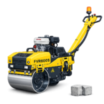 Walk Behind Single Drum Vibrating Roller FVR600S with Petrol Honda Engine